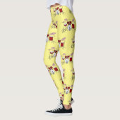 Leggings Illustration de kit de batterie (Gauche)