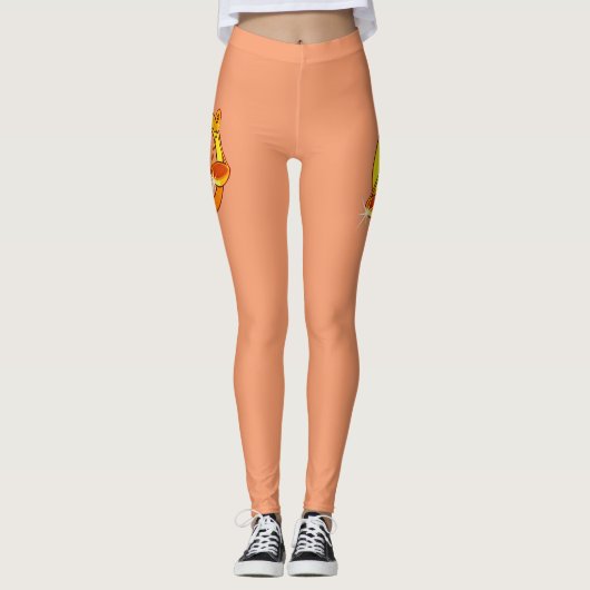 Leggings Illustration de la bibliothèque zodiaque (Devant)