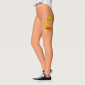 Leggings Illustration de la bibliothèque zodiaque (Gauche)