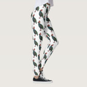 Leggings Illustration de la caricature d'oiseau perdrix en  (Droite)