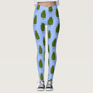 Leggings Illustration de la corde à sauter à l'avocat migno