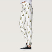 Leggings Illustration de la pelle à dragons (Gauche)