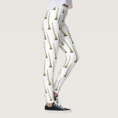 Leggings Illustration de la pelle à dragons (Droite)