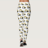 Leggings Illustration de la pelle Crawler (Dos)