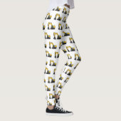 Leggings Illustration de la pelle Crawler (Droite)