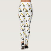 Leggings Illustration de la pelle de rupture (Dos)