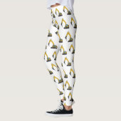 Leggings Illustration de la pelle de rupture (Gauche)