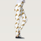 Leggings Illustration de la pizza (Droite)