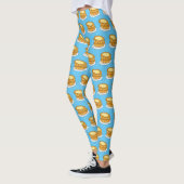 Leggings Illustration de la tarte à l'oeuf (Gauche)