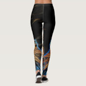 Leggings Illustration de la Tour Eiffel - Paris, France (Dos)