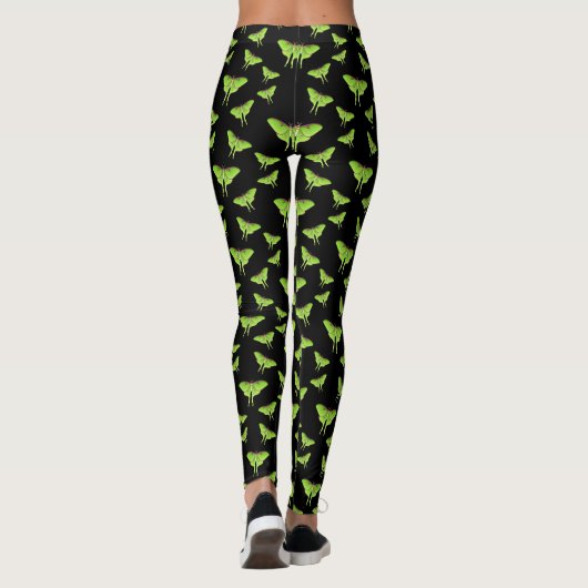 Leggings Illustration de Luna Moth (Dos)