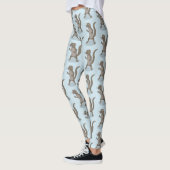 Leggings Illustration de mignonne mangouste (Gauche)