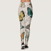 Leggings Illustration de papillon antique : 1820 Orfèvre (Dos)