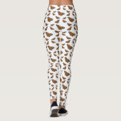 Leggings Illustration de papillon monarque (Dos)