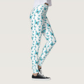 Leggings Illustration de papillons Morpho (Droite)