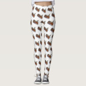 Leggings Illustration de Satay (Devant)