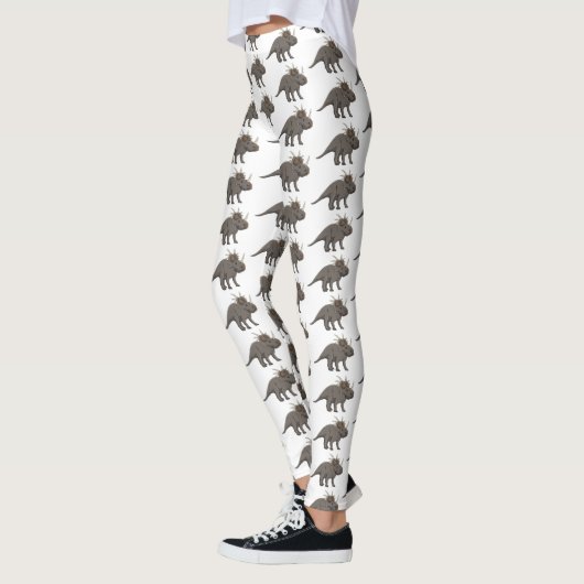 Leggings Illustration de Styracosaurus (Gauche)