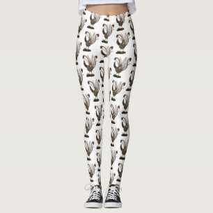 Leggings Illustration de superbe et superbe lyrebird
