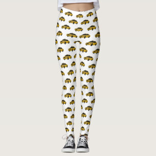Leggings Illustration de taxi