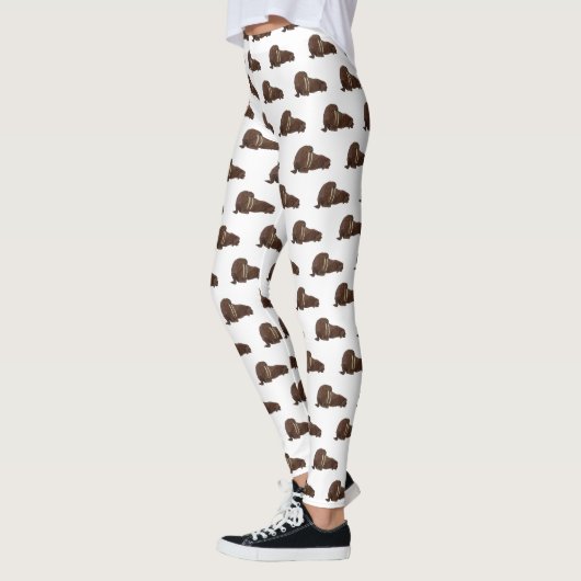 Leggings Illustration de Walrus (Gauche)
