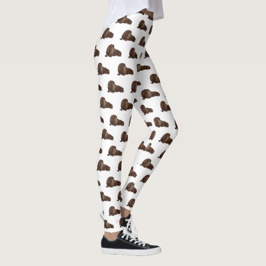 Leggings Illustration de Walrus (Droite)