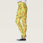 Leggings Illustration d'éclaboussure d'agrume (Gauche)