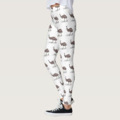 Leggings Illustration d'Emu bird (Gauche)