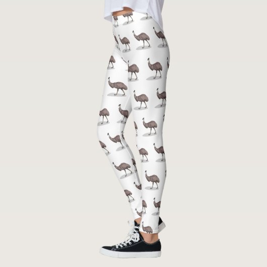 Leggings Illustration d'Emu bird (Gauche)