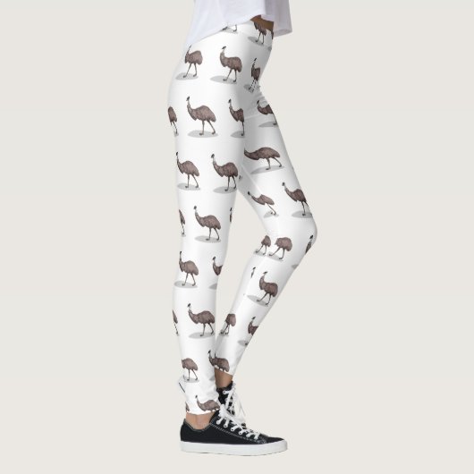 Leggings Illustration d'Emu bird (Droite)