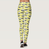 Leggings Illustration des jeux de cuisine (Dos)