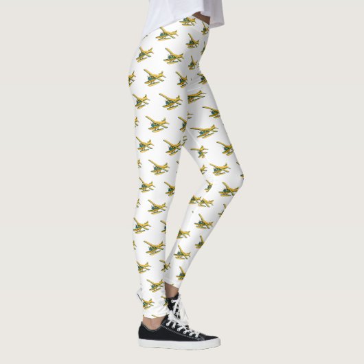 Leggings Illustration d'hydravion (Droite)