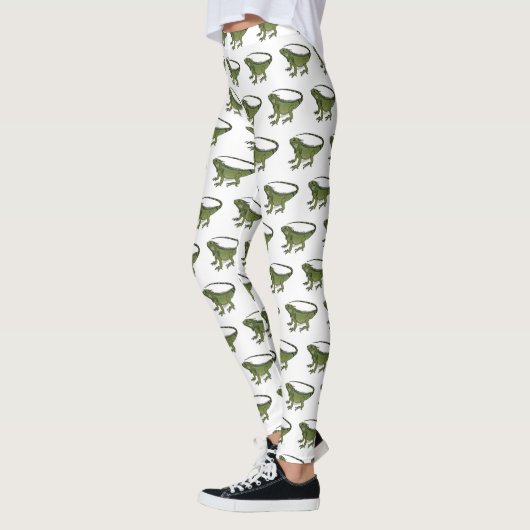 Leggings Illustration d'Iguana (Gauche)