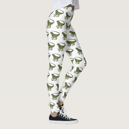 Leggings Illustration d'Iguana (Droite)