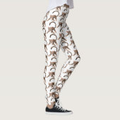 Leggings Illustration d'ocelot mignon (Droite)