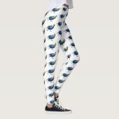 Leggings Illustration d'oiseau monal himalayen (Droite)