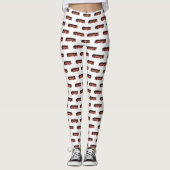 Leggings Illustration du bus (Devant)