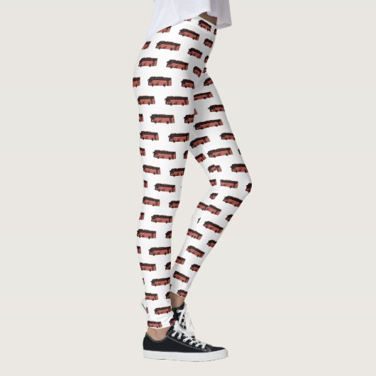 Leggings Illustration du bus (Droite)