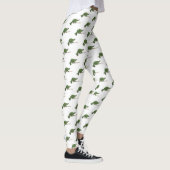 Leggings Illustration du caméléon de Jackson (Droite)