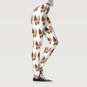 Leggings Illustration du cône de crème glacée (Droite)