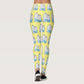 Leggings Illustration du lait (Dos)
