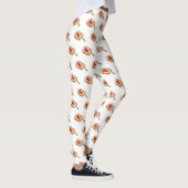 Leggings Illustration du pain et de la confiture (Droite)