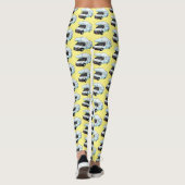 Leggings Illustration d'un campervan heureux (Dos)