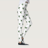 Leggings Illustration d'un colibri à bec épée (Droite)