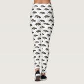Leggings Illustration d'un dessin animé d'Anteater (Dos)