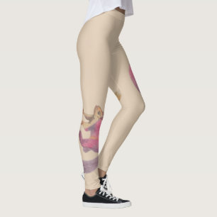 Leggings Illustration d'un écureuil géant de Malabar