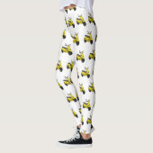 Leggings Illustration d'une moto cyclable (Gauche)