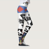 Leggings Illustration ethnique des Amérindiens (Droite)