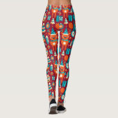 Leggings Illustration festive (Dos)