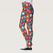 Leggings Illustration festive (Gauche)