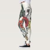 Leggings Illustration Fleur (Gauche)